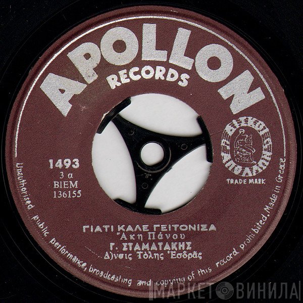Γιάννης Σταματάκης  - Γιατί Καλέ Γειτόνισσα / Ηλεκτροπληξία