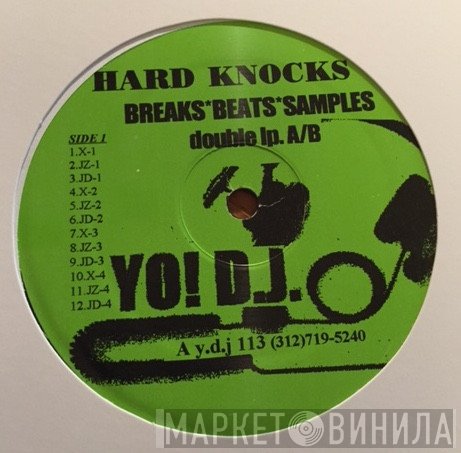  - Hard Knocks - Breaks, Beats &amp; Samples - Double LP A/B