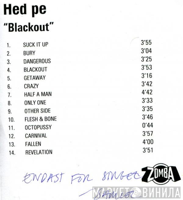 (Hed) P. E.  - Blackout