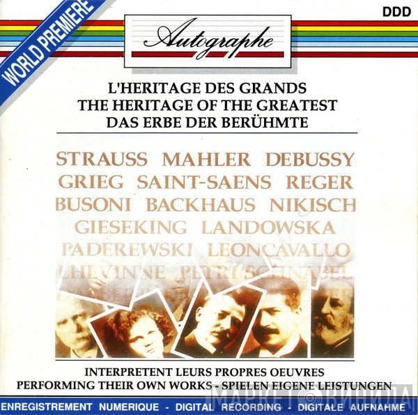  - L'heritage Des Grands/The Heritage Of The Greatest/Das Erbe Der Berühmte