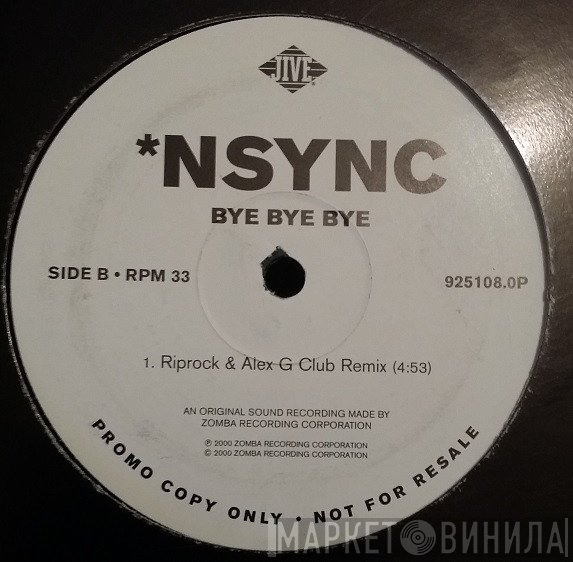 *NSYNC - It's Gonna Be Me / Bye Bye Bye