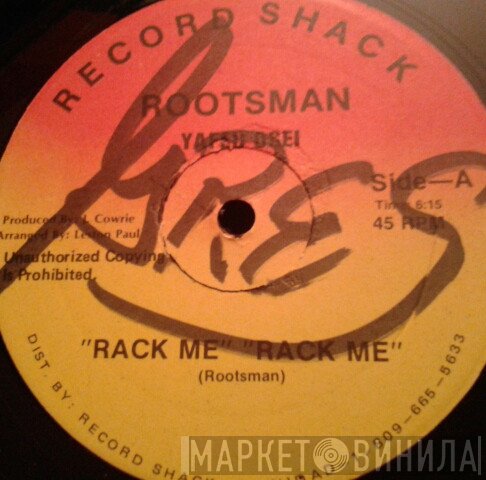  - Rack Me-Rack Me / Black Wash / Everybody's World