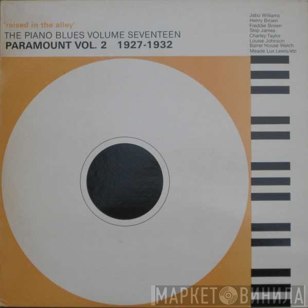  - 'Raised In The Alley' - Paramount Vol. 2 1927-1932