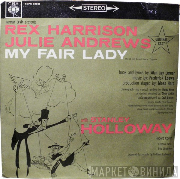 "My Fair Lady" Original London Cast, Rex Harrison, Julie Andrews - My Fair Lady