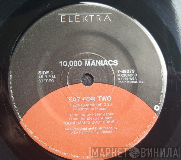 10,000 Maniacs  - Eat For Two