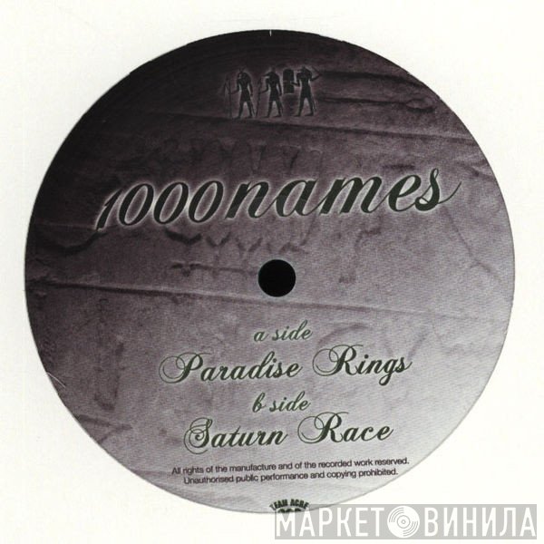 1000 Names - Paradise Rings / Saturn Race