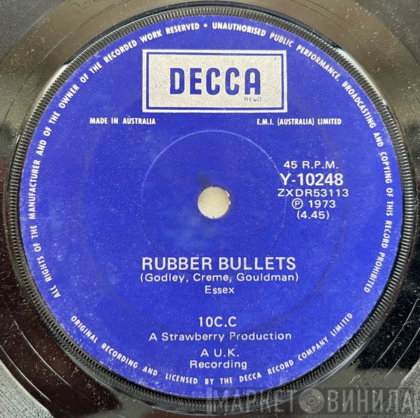 10cc  - Rubber Bullets