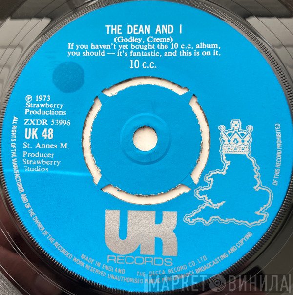 10cc - The Dean And I