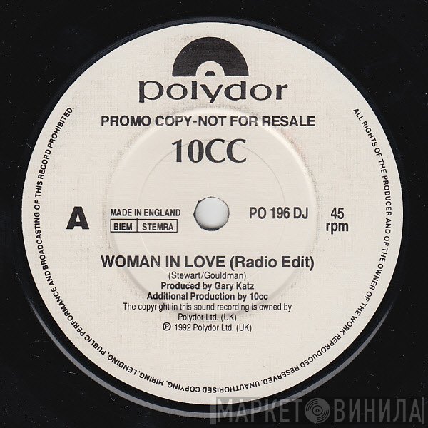 10cc  - Woman In Love