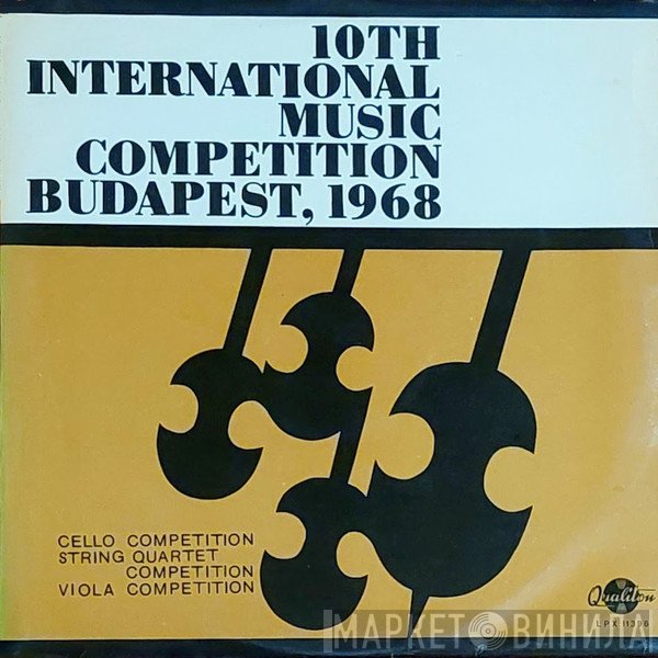  - 10th International Music Competition Budapest, 1968