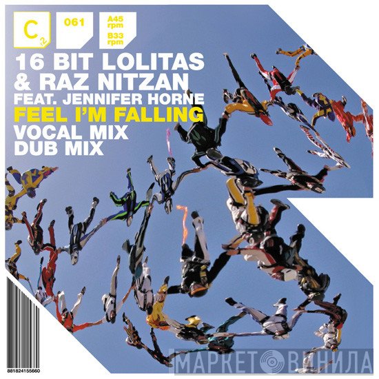 16 Bit Lolita's & Raz Nitzan Feat. Jennifer Horne  - Feel I'm Falling