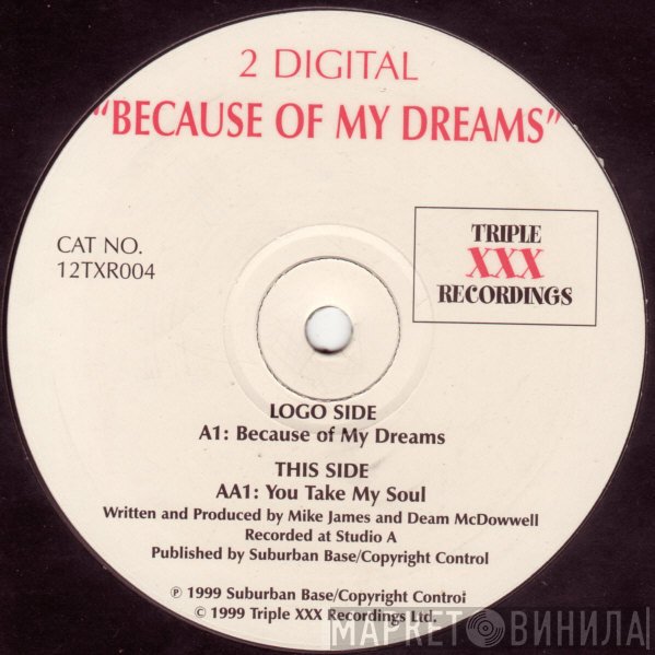 2 Digital - Because Of My Dreams