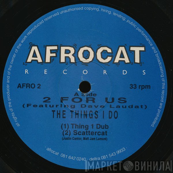 2 For Us - The Things I Do