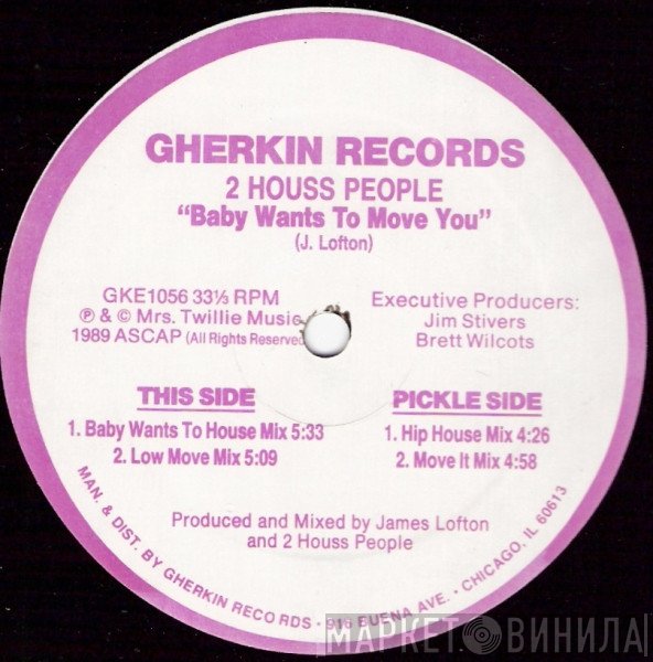2 Houss People - Baby Wants To Move You