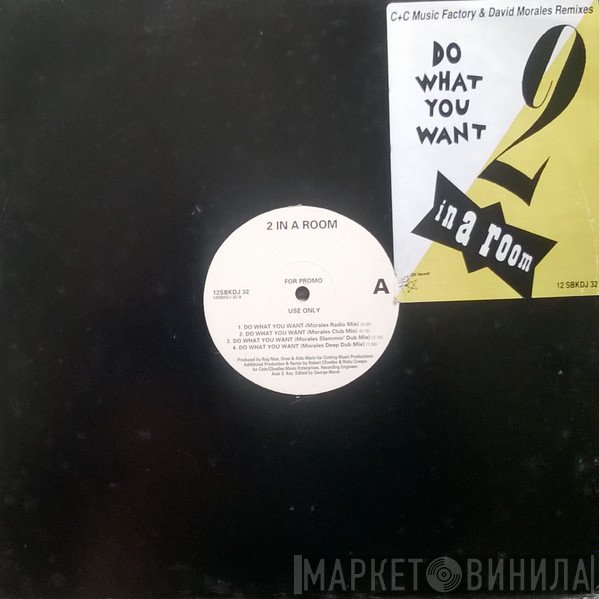 2 In A Room  - Do What You Want (Remixes)
