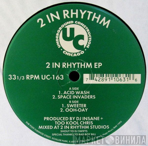 2 In Rhythm  - 2 In Rhythm EP