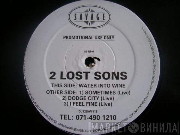 2 Lost Sons - Water Into Wine E.P.