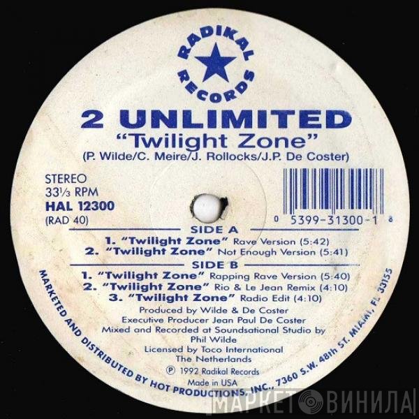 2 Unlimited - Twilight Zone