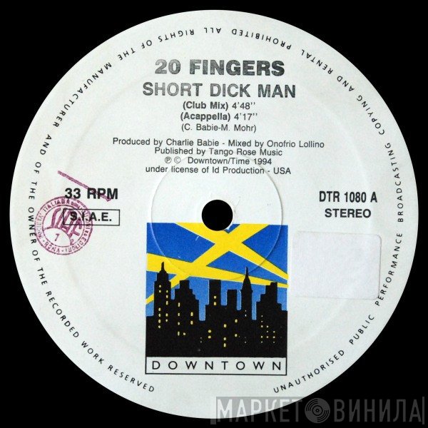 20 Fingers - Short Dick Man