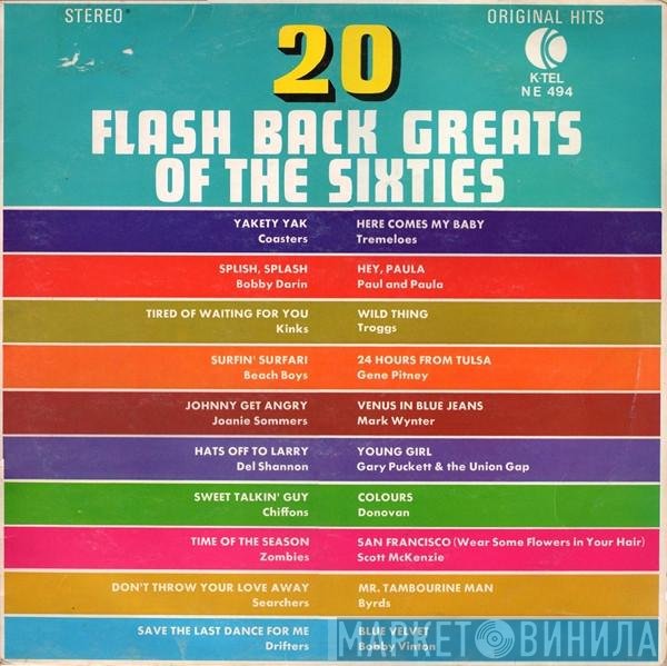  - 20 Flash Back Greats Of The Sixties