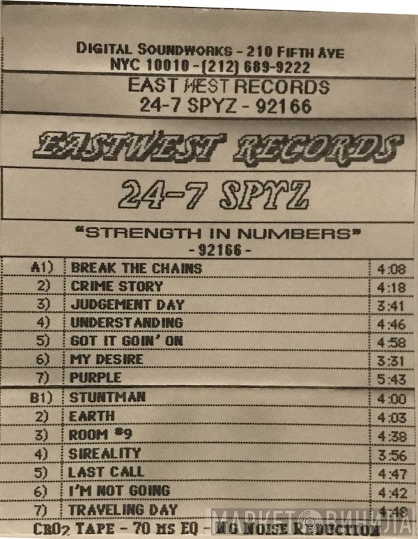 24-7 Spyz  - Strength In Numbers