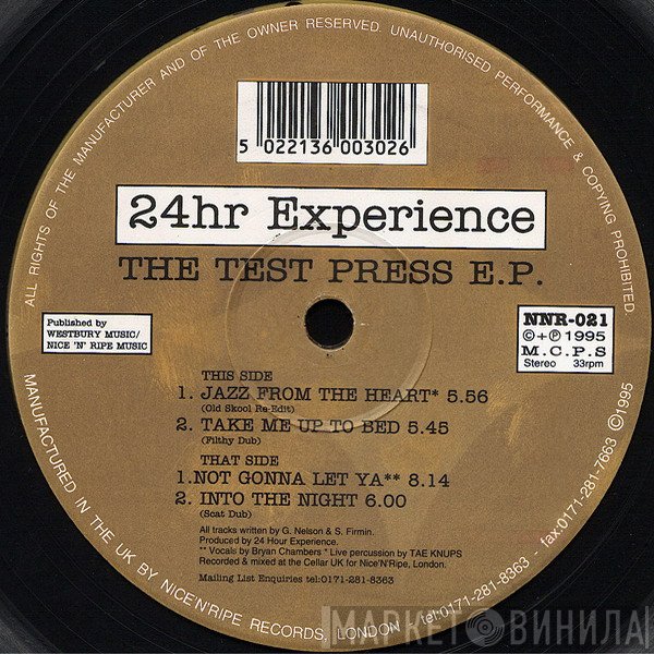 24Hour Experience - The Test Press E.P.