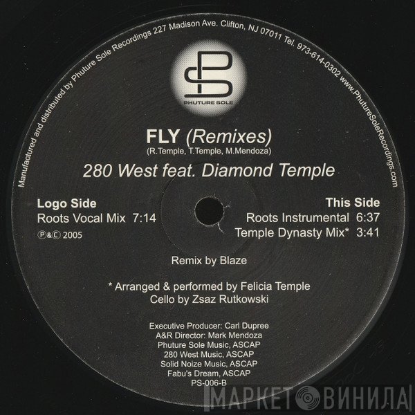 280 West, Diamond Temple - Fly (Remixes)