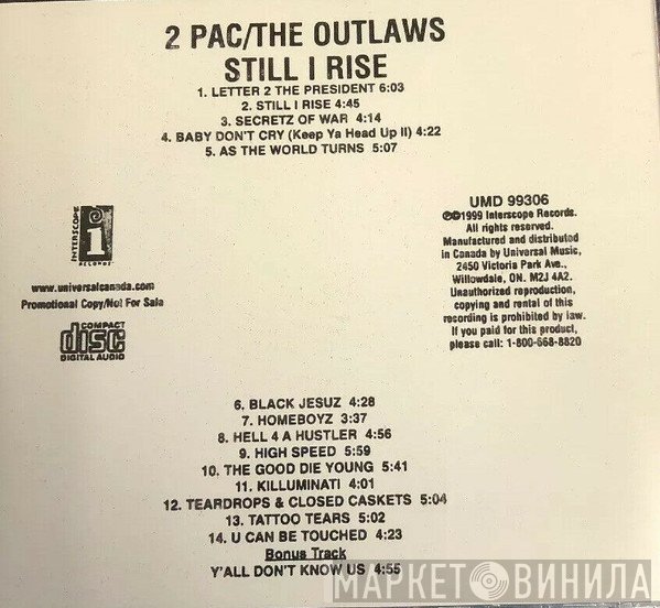2Pac / The Outlawz  - Still I Rise