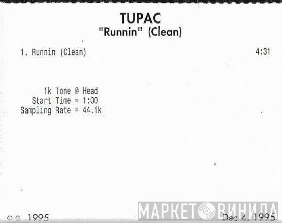 2Pac, Notorious B.I.G., Dramacydal & Stretch   - Runnin'