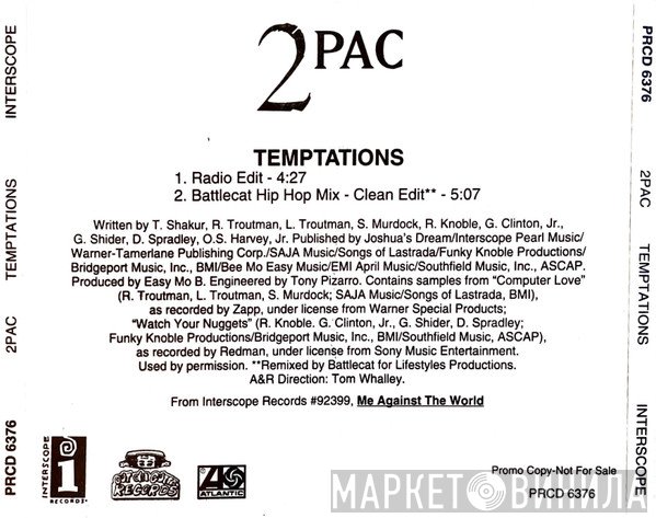 2Pac  - Temptations