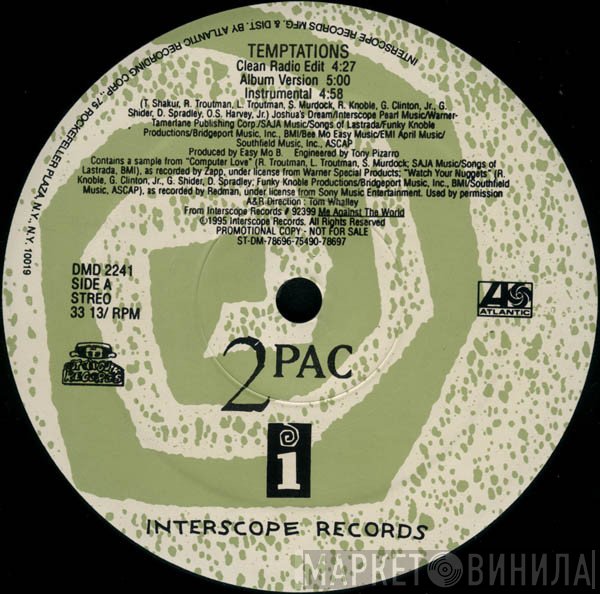 2Pac  - Temptations