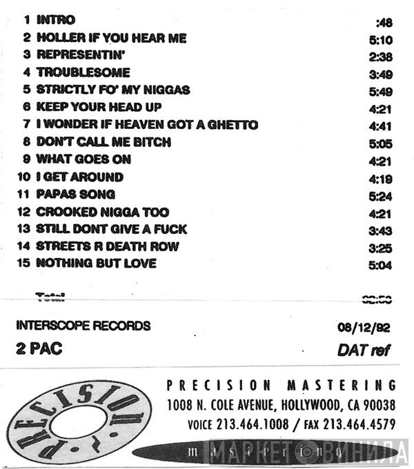 2Pac  - Untitled