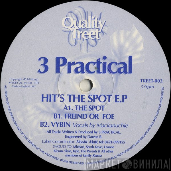 3 Practical - Hit's The Spot E.P