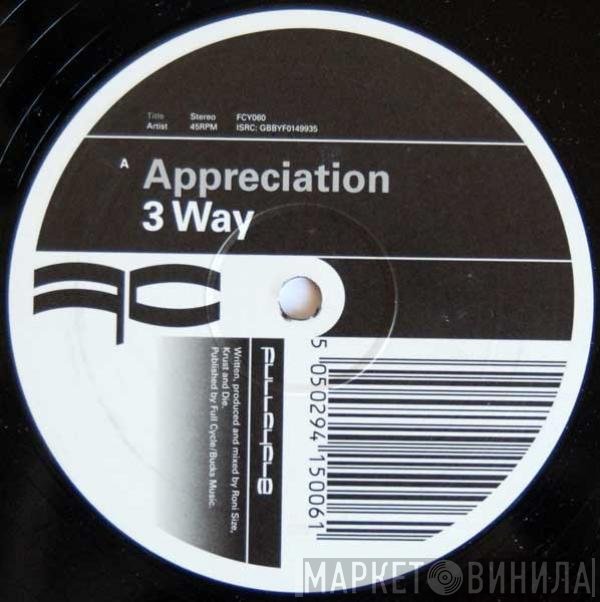 3 Way - Appreciation / Price Of Fame