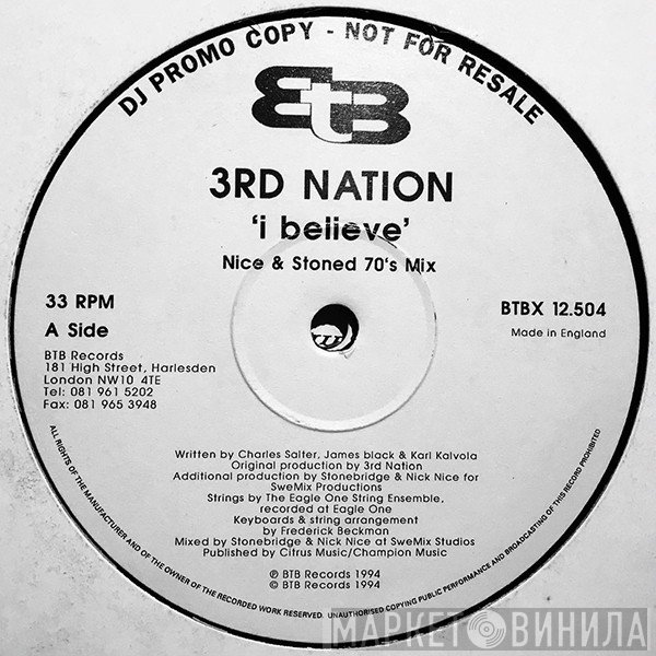 3rd Nation - I Believe