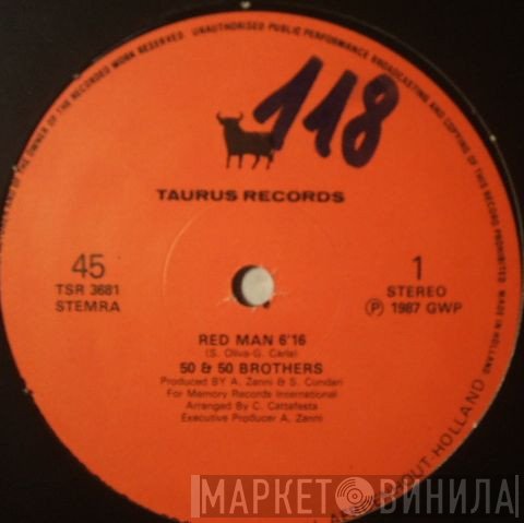 50 & 50 Brothers  - Red Man