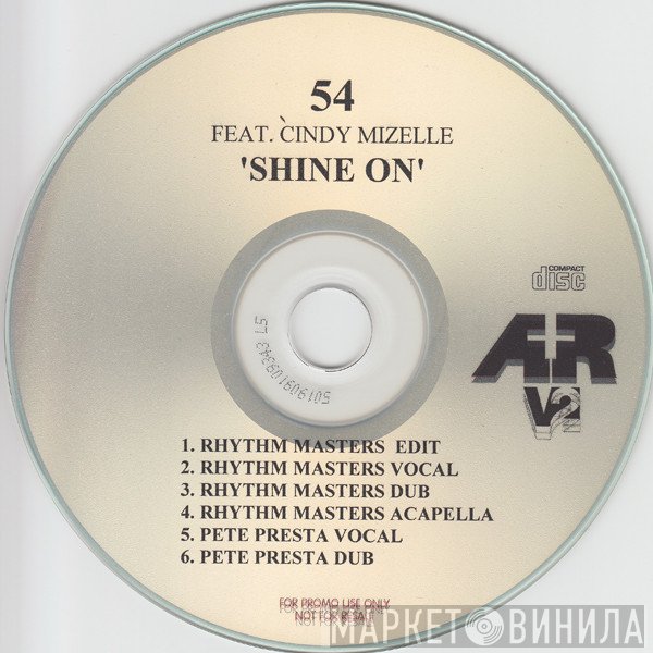 54 Feat. Cindy Mizelle  - Shine On