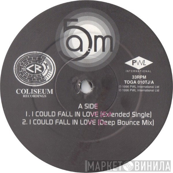 5am - I Could Fall In Love