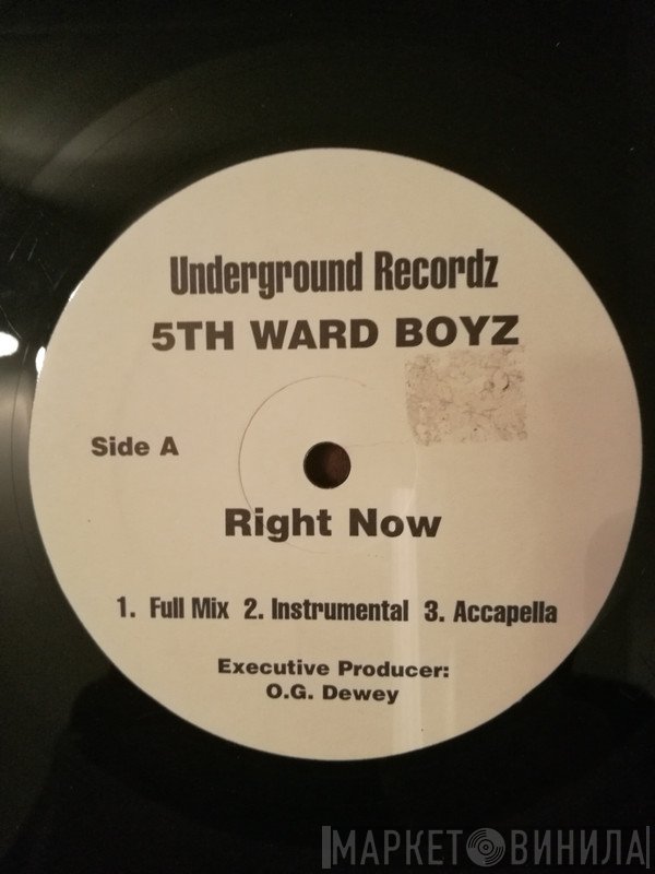 5th Ward Boyz - Right Now / Luvin This