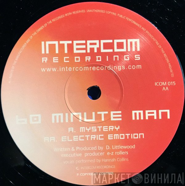 60 Minute Man - Mystery / Electric Emotion