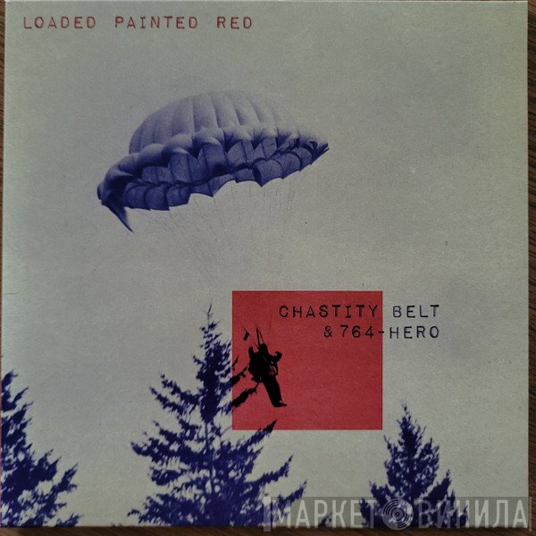 764-Hero, Chastity Belt - Loaded Painted Red