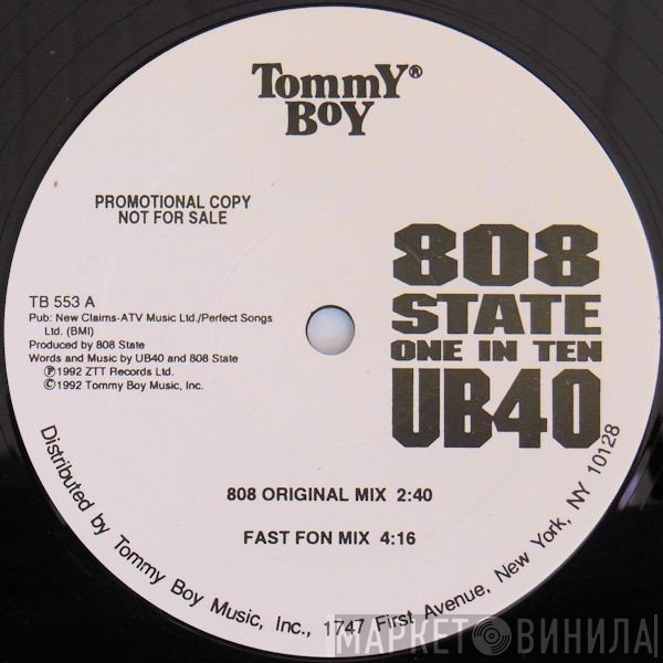 808 State / UB40  - One In Ten