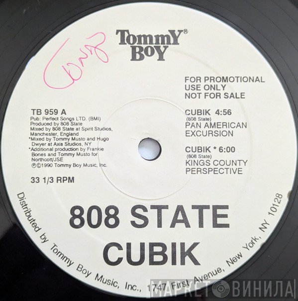 808 State  - Cubik