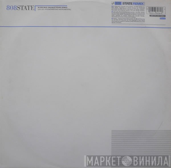 808 State - In Yer Face (Remix)