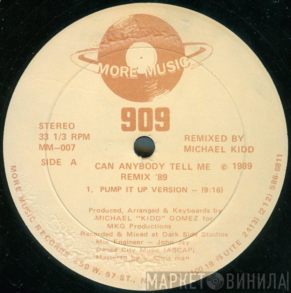 909  - Can Anybody Tell Me (Remix '89)