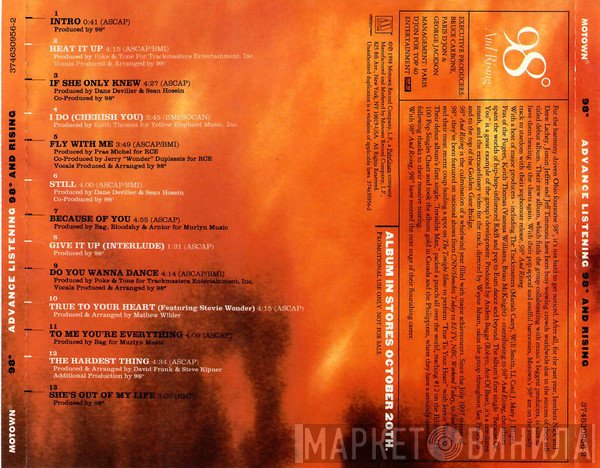 98 Degrees  - 98° And Rising