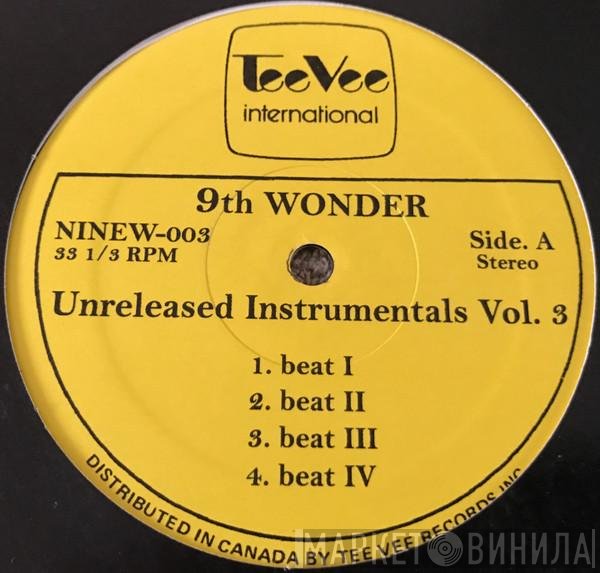 9th Wonder - Unreleased Instrumentals Vol. 3