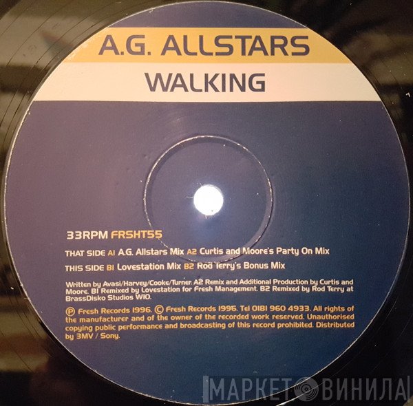 A.G. Allstars - Walking