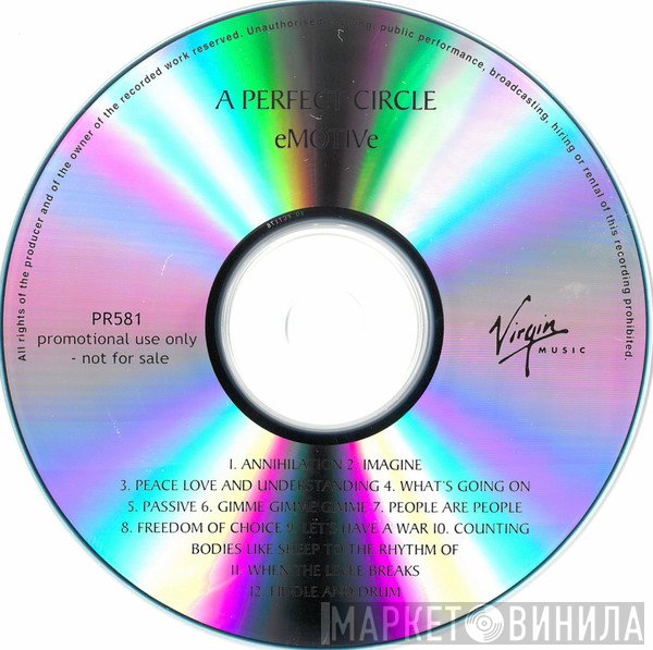 A Perfect Circle  - Emotive