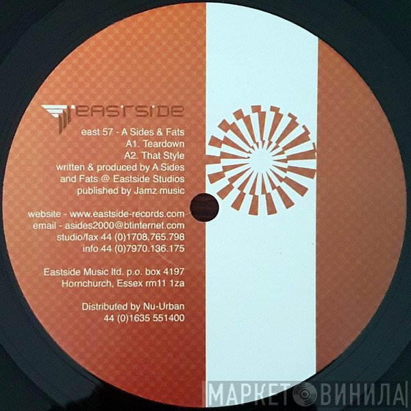 A-Sides & MC Fats  - Way Back When EP